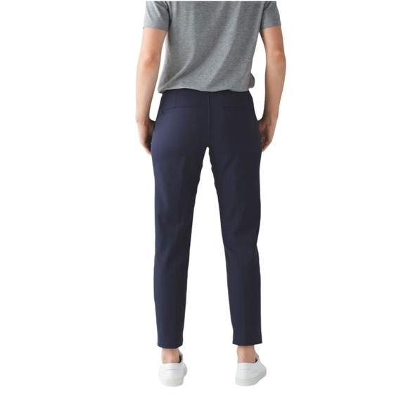 Lululemon City Trek Trouser Sz 4 Deep Indigo / Navy - Picture 2 of 14